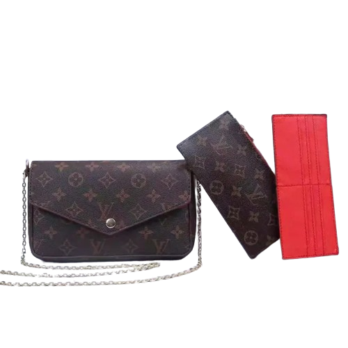 BORSA A TRACOLLA+PORTAMONETE/TESSERE LOUIS VUITTON (SCEGLI COLOR.)