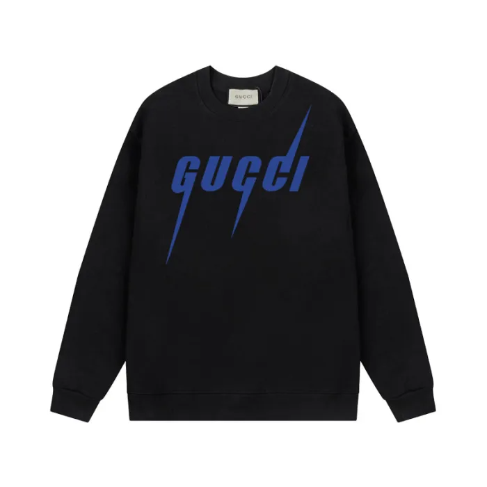FELPA NERA CON SCRITTA GUCCI (SCEGLI COLOR.)