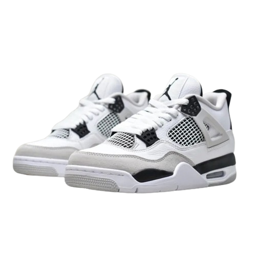 JORDAN 4 BIANCO E NERO