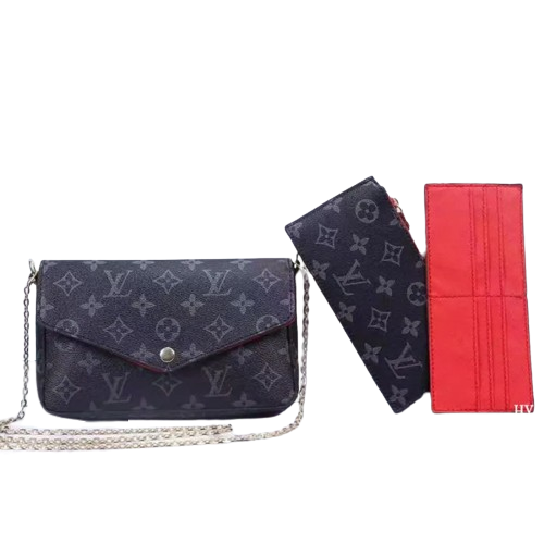 BORSA A TRACOLLA+PORTAMONETE/TESSERE LOUIS VUITTON (SCEGLI COLOR.)