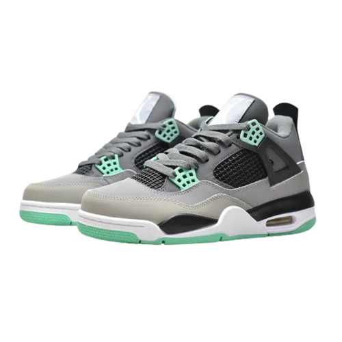 JORDAN 4 GRIGIO E VERDE ACQUA