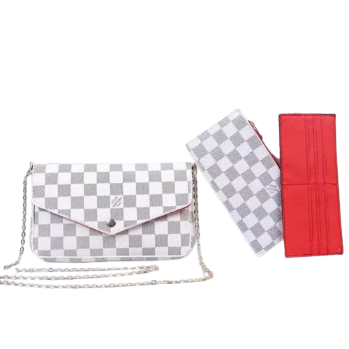 BORSA A TRACOLLA+PORTAMONETE/TESSERE LOUIS VUITTON (SCEGLI COLOR.)
