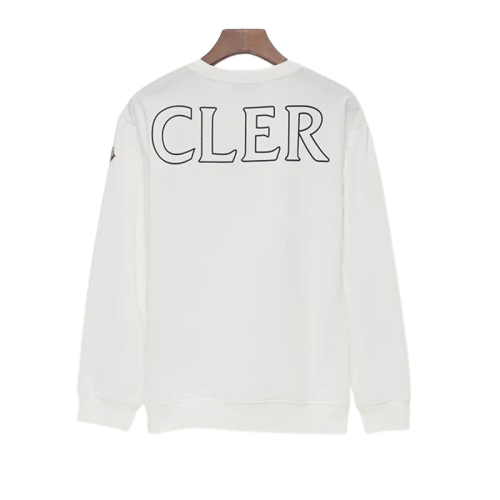 FELPA SCRITTA VUOTA MONCLER (SCEGLI COLOR.)