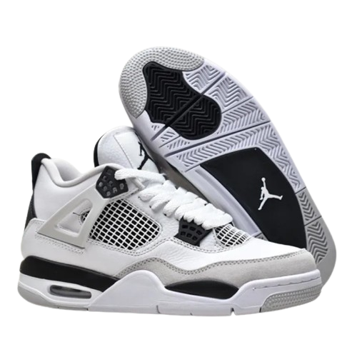 JORDAN 4 BIANCO E NERO