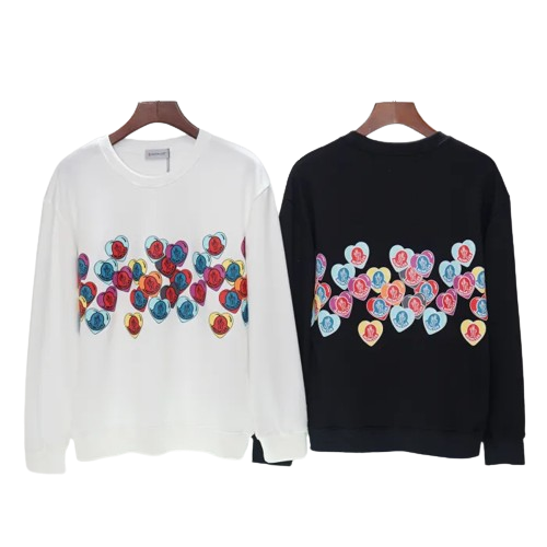 FELPE CUORI COLORATI MONCLER (SCEGLI COLOR.)