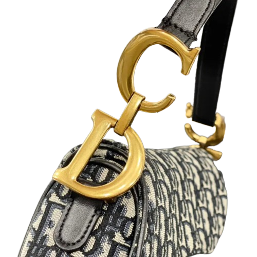 BORSA A TRACOLLA CON LOGHI DIOR (SCEGLI TAGLIA)