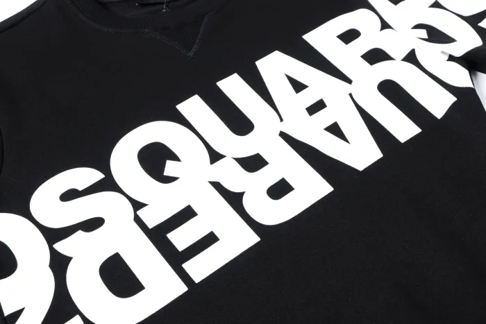 FELPE SCRITTA OBLIQUA DSQUARED2 (SCEGLI COLOR.)