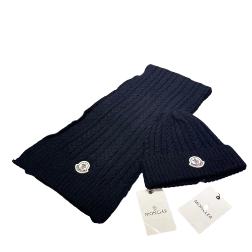 CUFFIA+SCIARPA RIGHE MONCLER (SCEGLI COLOR.)