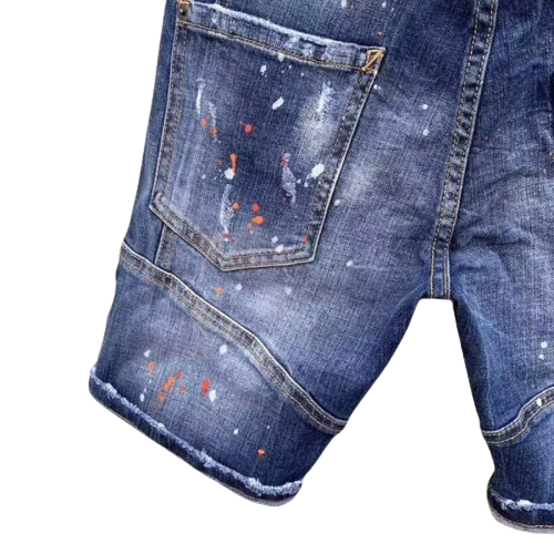 JEANS CORTI CON CERNIERA DSQUARED2