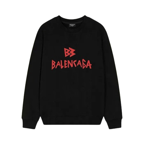 FELPA SCRITTA BB ROSSA BALENCIAGA (SCEGLI COLOR.)