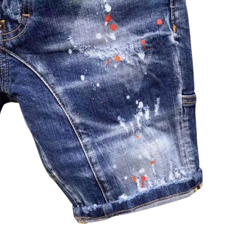 JEANS CORTI CON CERNIERA DSQUARED2