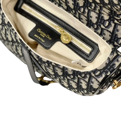 BORSA A TRACOLLA CON LOGHI DIOR (SCEGLI TAGLIA)