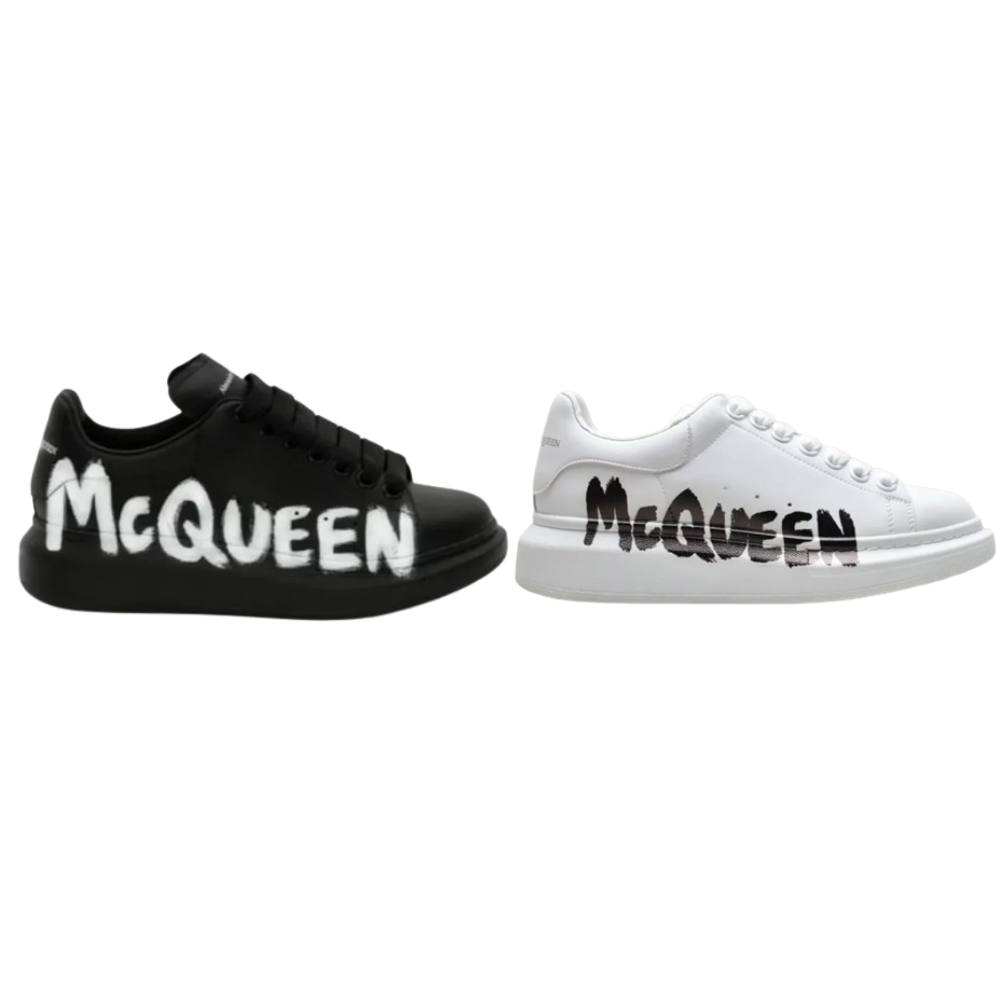 ALEXANDER MCQUEEN CON SCRITTA GRAFFITO (SCEGLI COLOR.)