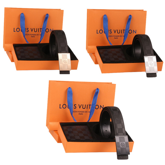 CINTURA + PORTAFOGLIO LOUIS VUITTON (SCEGLI COLOR.)
