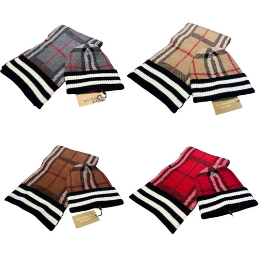 CUFFIA+SCIARPA BURBERRY (SCEGLI COLOR.)