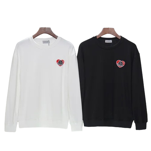FELPA CUORE ROSSO MONCLER (SCEGLI COLOR.)