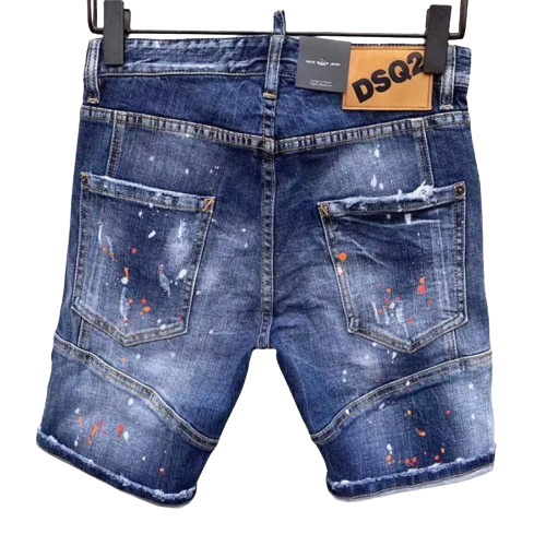 JEANS CORTI CON CERNIERA DSQUARED2