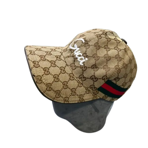 CAPPELLINO SCRITTA CORSIVO GUCCI (SCEGLI COLOR.)