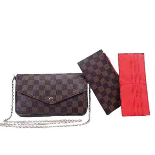 BORSA A TRACOLLA+PORTAMONETE/TESSERE LOUIS VUITTON (SCEGLI COLOR.)