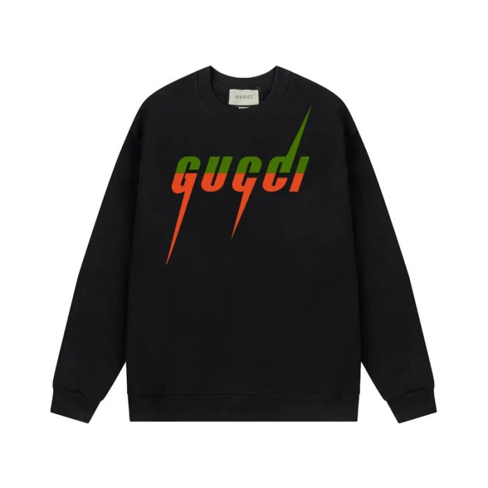 FELPA NERA CON SCRITTA GUCCI (SCEGLI COLOR.)